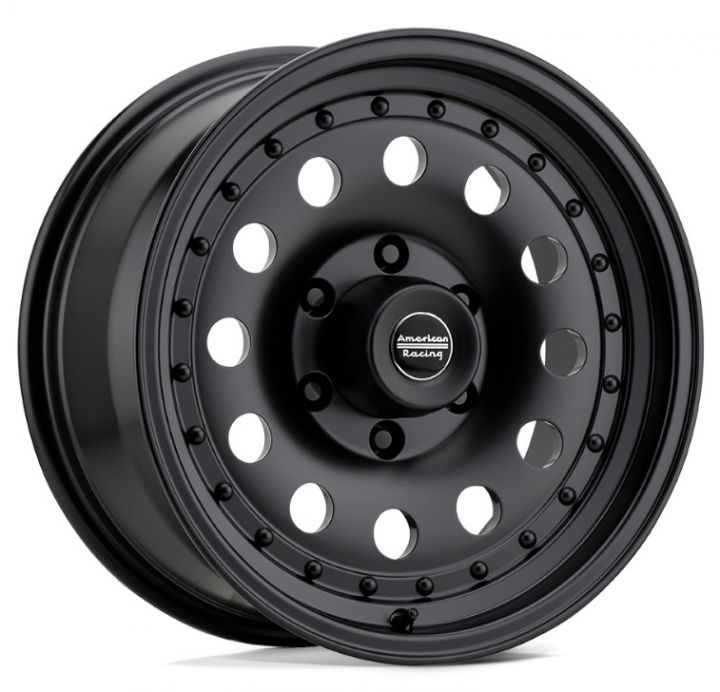 American Racing<br>AR62 Outlaw II Satin Black (18x8)